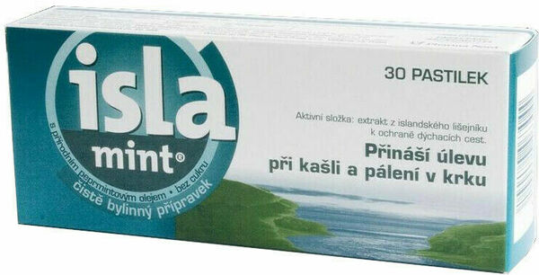Isla-Mint 30 bylinných pastilek porovnat ceny