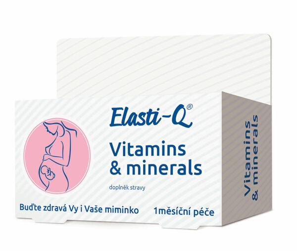 Elasti-Q Vitamins & Minerals s postupným uvolňováním 30 tablet porovnat ceny