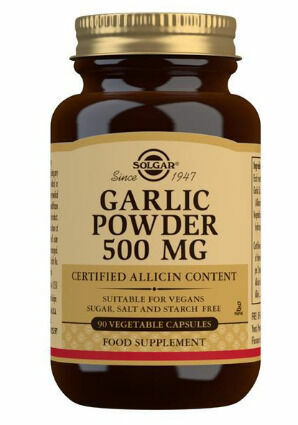 Solgar Česnekový prášek 500mg 90cps porovnat ceny