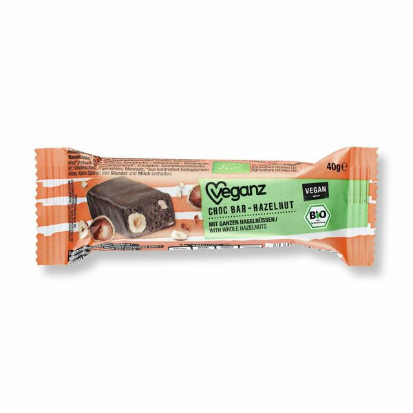 Veganz čokoládová tyčinka s nugátem Bio 40g porovnat ceny