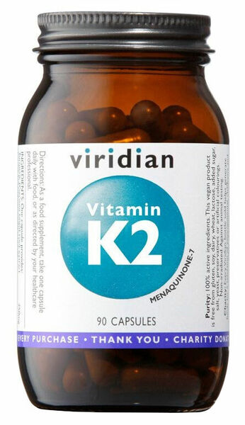 Viridian Vitamin K2 90 kapslí porovnat ceny