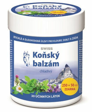 SWISS Koňský balzám chladivý 250+50ml porovnat ceny