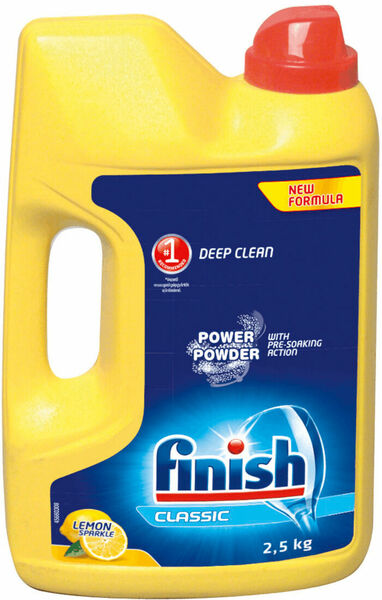 Finish PowerPowder Prášek Citrón 2,5kg porovnat ceny