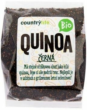 Country Life Quinoa černá BIO 250g porovnat ceny