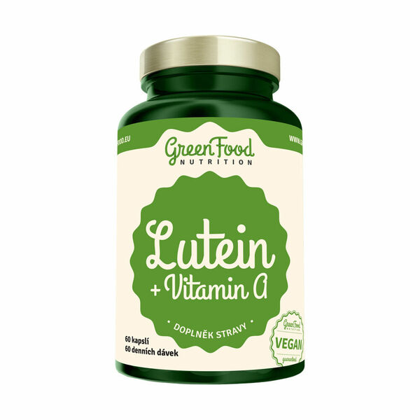 GreenFood Nutrition Lutein + Vitamin A 60ks porovnat ceny
