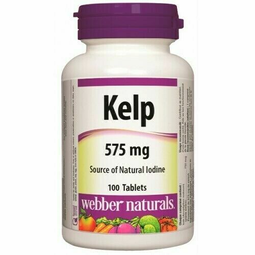 Webber Naturals Kelp 575mg 100 tablet porovnat ceny