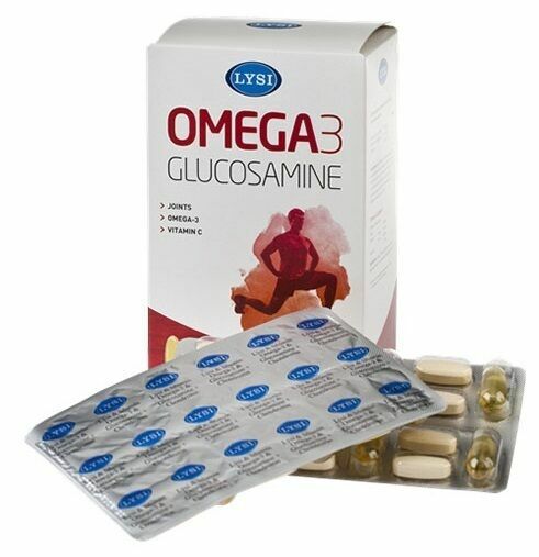 Lysi Omega 3 na klouby s glukosaminem, chondroitinem a vit.C 90ks porovnat ceny