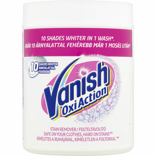 Vanish Oxi Action prášek na bělení a odstranění skvrn 470g porovnat ceny