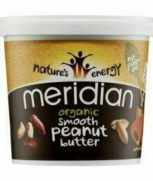 Meridian Organic 100% Arašídové máslo hladké smooth 1000g porovnat ceny
