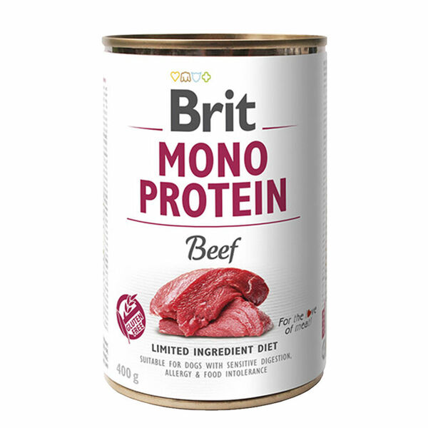Brit MONO PROTEIN Beef konzerva pro psy 400 g porovnat ceny