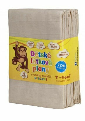 T-tomi  ECO látkové TETRA pleny, nebělené porovnat ceny