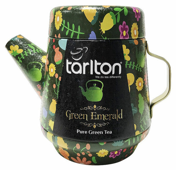 Tarlton - Venture Tea  TARLTON Tea Pot Green Emerald Green Tea plech 100g porovnat ceny