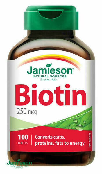 Jamieson Biotin 250μg 100 tablet porovnat ceny