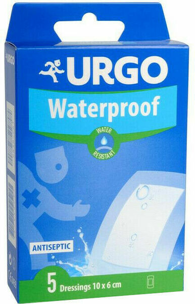 URGO Waterproof Voděodolná náplast Aquafilm 10x6cm 5ks porovnat ceny