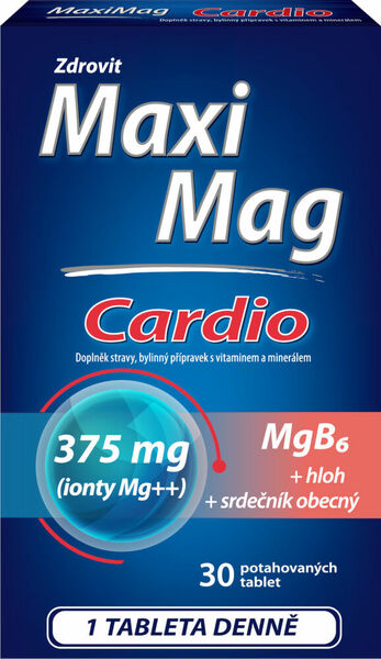 Zdrovit MaxiMag Cardio 30 tablet porovnat ceny