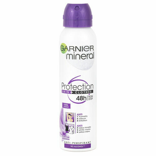 Garnier Protection 6 Floral Fresh deodorant ve spreji s kompletní ochranou 6v1 150ml porovnat ceny