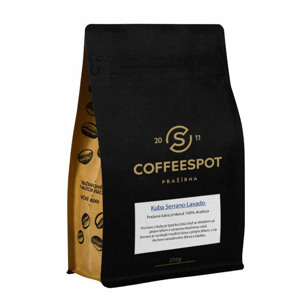 Coffeespot Kuba Serrano Lavado 250g porovnat ceny