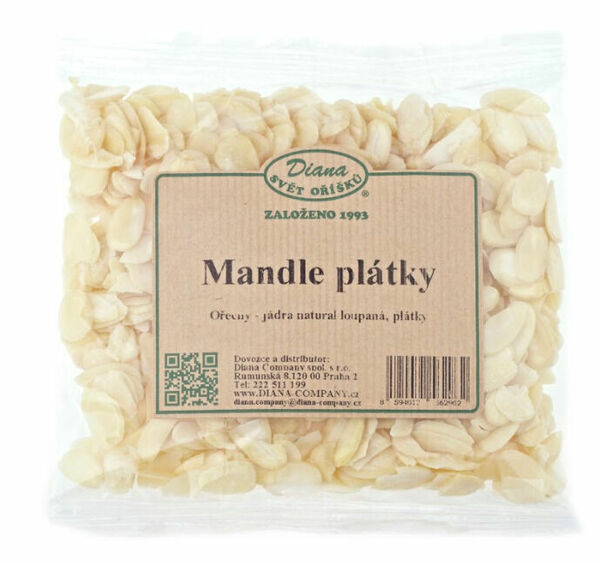Diana Company Mandle plátky 1mm 100g porovnat ceny
