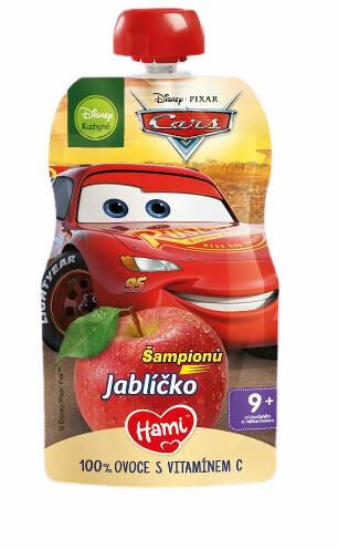 Hami Disney Cars ovocná kapsička jablíčko 110g porovnat ceny