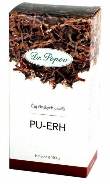 Dr.Popov Čaj Pu-Erh čaj čínských císařů 100g porovnat ceny
