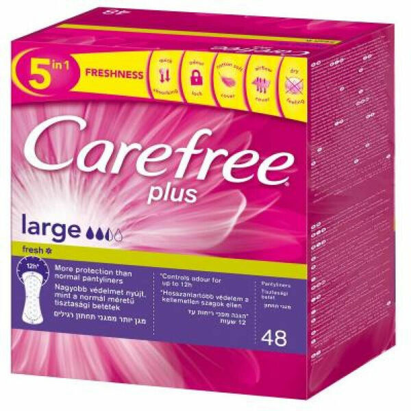CAREFREE Large Fresh 46 ks porovnat ceny