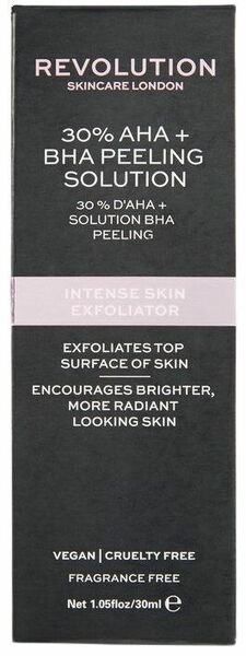 Revolution Skincare Intense Skin Exfoliator - 30% AHA+BHA Peeling Solution peeling 30ml porovnat ceny