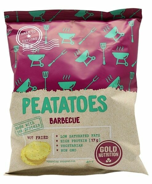 GoldNutrition Peatatoes proteinové chipsy barbecue 40g porovnat ceny