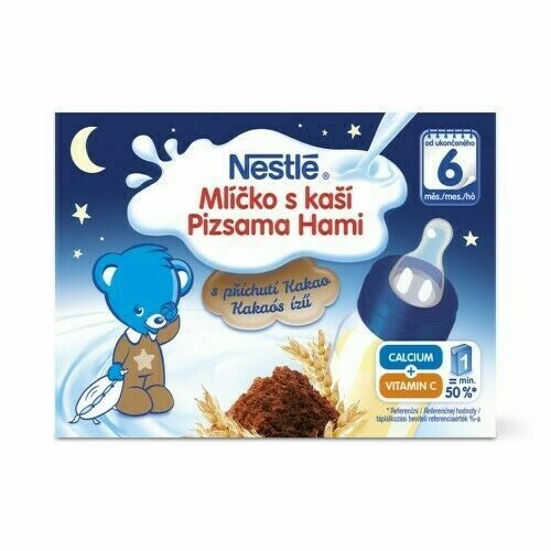 NESTLÉ Mlíčko s kaší kakaové 2x200ml porovnat ceny