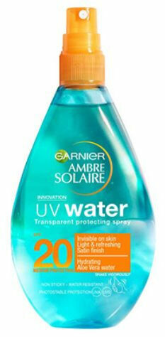 Garnier Ambre Solaire UV Voda SPF20 ochranný sprej 150 ml porovnat ceny