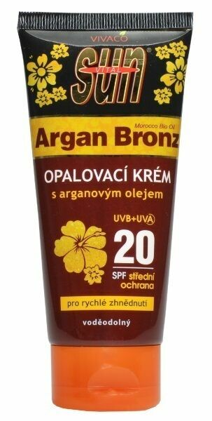 Sun Vital opalovací krém s arganovým olejem OF20 100ml porovnat ceny