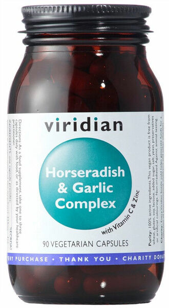 Viridian Horseradish & Garlic Complex 90 kapslí porovnat ceny