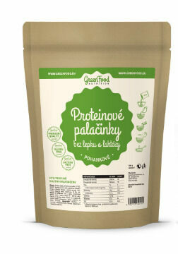 GreenFood Nutrition Proteinové palačinky bez lepku a laktózy pohankové 500g porovnat ceny