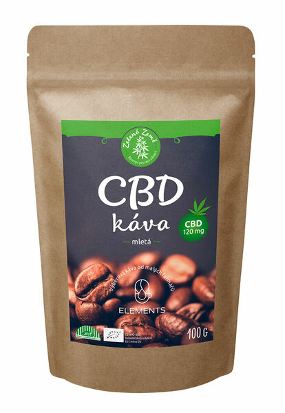 Zelená země CBD káva BIO 100g porovnat ceny