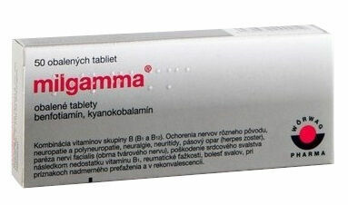 Worwag  Milgamma perorální 50 tablet porovnat ceny