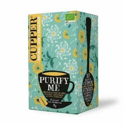 Cupper BIO čaj Purify Me 20 n.s. porovnat ceny