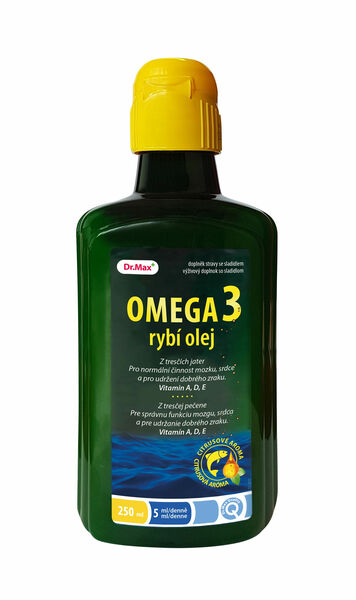 Dr.Max Omega 3 rybí olej 250 ml porovnat ceny