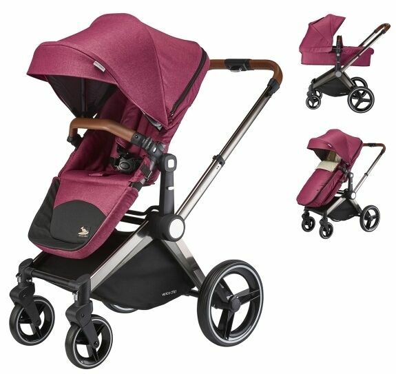 Mee-go Stylový kočárek Kangaroo - růžový porovnat ceny