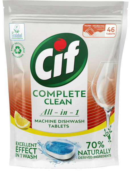 Cif All in 1 Lemon Tablety do myčky nádobí 46ks porovnat ceny