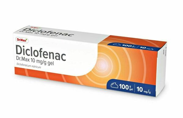 Dr.Max Diclofenac 10 mg/g gel 100 g porovnat ceny