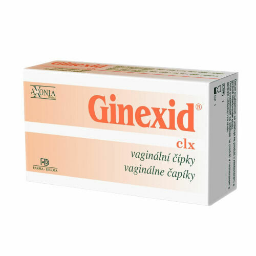 Ginexid vaginální čípky 10x2g porovnat ceny