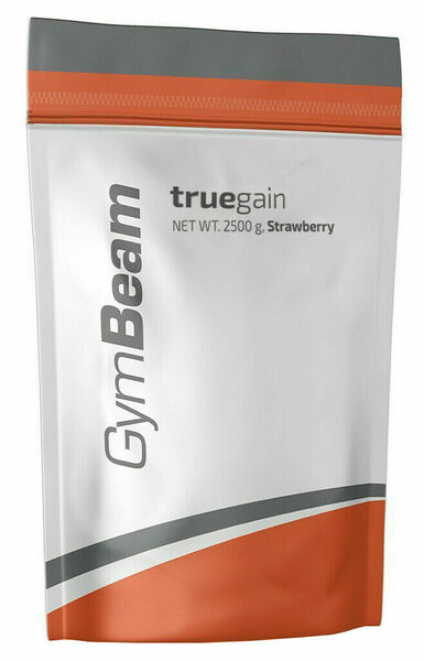 GymBeam Gainer True Gain jahoda 2500g porovnat ceny