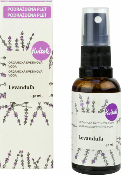 Kvitok Květová voda s rozprašovačem levandule 30ml porovnat ceny