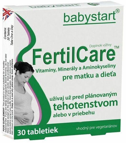 BabyStart  FertilCare s kyselinou listovou 30 tablet porovnat ceny