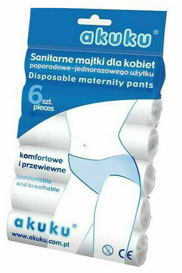 Akuku Jednorázové poporodní kalhotky L porovnat ceny