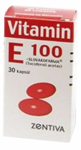 Zentiva Vitamin E  Vitamin E 100 Zentiva 100mg 30 tobolek porovnat ceny