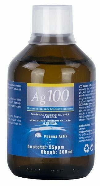 Pharma Activ  Koloidní stříbro Ag100 25ppm 300ml porovnat ceny