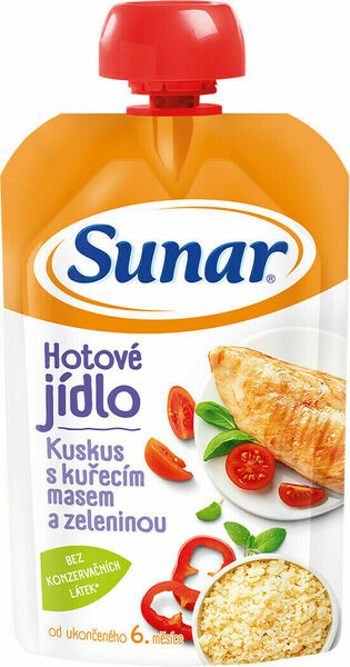 Sunárek kuskus s kuřecím masem a zeleninou 120 g porovnat ceny