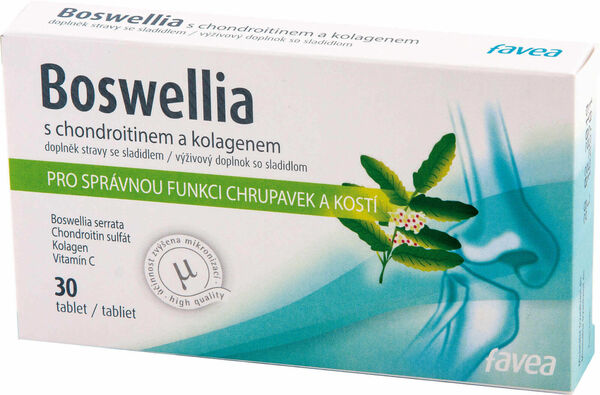 Favea  Boswellia s kolagenem 30 tablet porovnat ceny