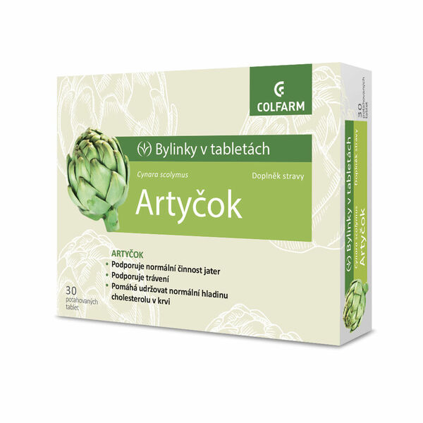 COLFARM Artyčok 30 tablet porovnat ceny