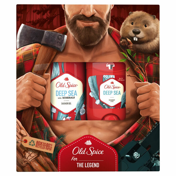 OLD SPICE Deep Sea Deo stick 50 ml + Sprchový gel 250 ml porovnat ceny